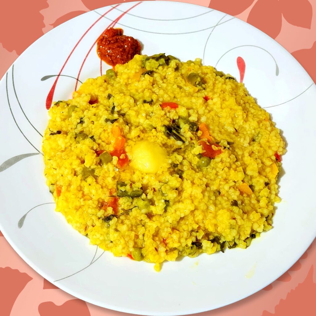 Crackedwheat Khichdi Dr. Savitra